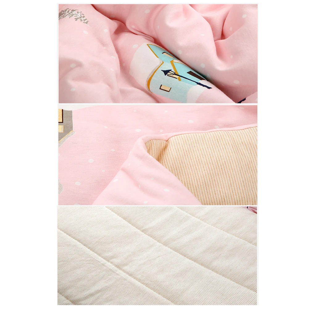 Теплые хлопковые спальные мешки для новорожденных с героями мультфильмов; зимние пеленальные одеяла для новорожденных; спальный конверт