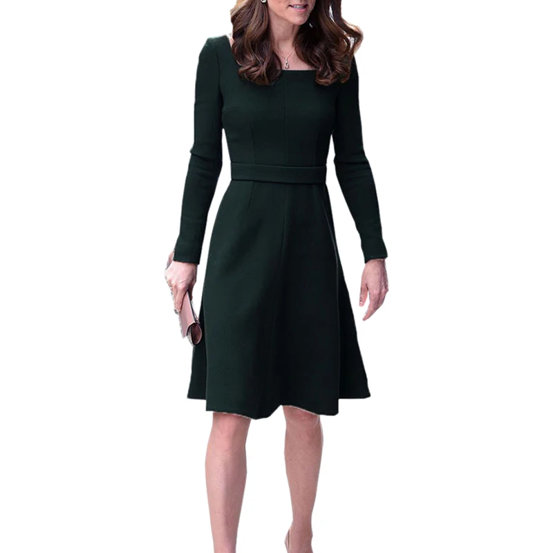 green office dress