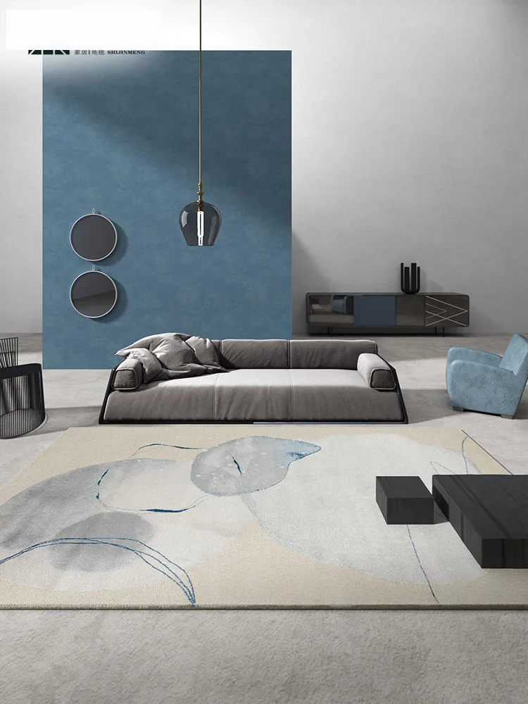 

Modern Carpet Living Room Nordic Light Luxury Bedroom Large Rug Bedside Blanket Carpets Coffee Table Home Rug Carpet Floor Mat