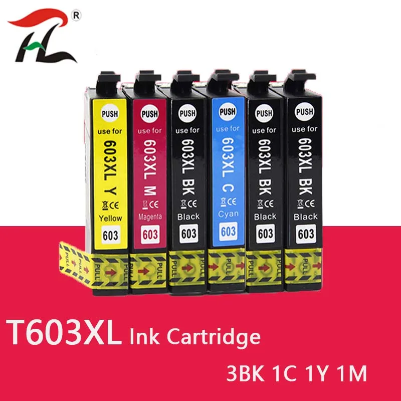 For 603XL T603 T603XL E603XL 603 XL compatible ink cartridge for Epson XP-2100 XP-2105 XP-3100 XP-3105 XP-4100 XP-4105 WF-2810 epson ink cartridges Ink Cartridges