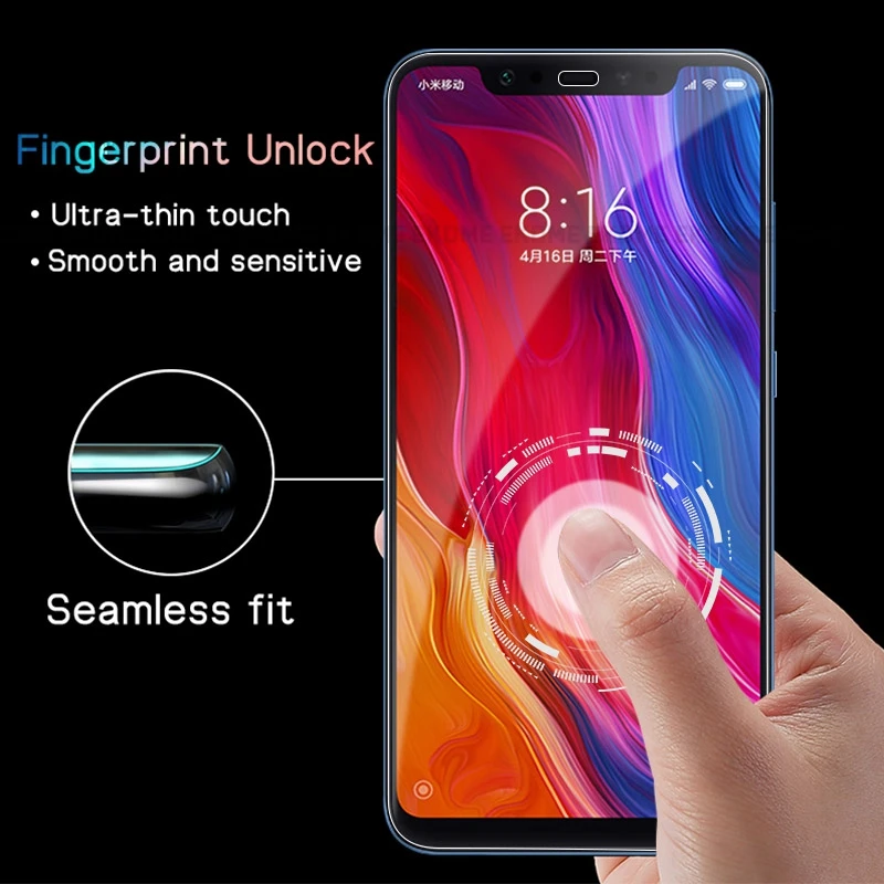 Гидрогелевая пленка для Xiaomi Mi9 Mi8 SE Mi6X Mix3 полное покрытие переднего экрана протектор для Xiaomi Redmi 8 7 Note 8 Pro ультратонкая пленка