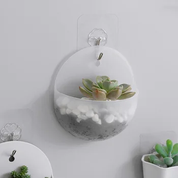 

Balcony Garden Hanging Flower Pot Storage Wall Mounted Office Nordic Style Holder Indoor Outdoor Wedding DIY Vertical Home Decor