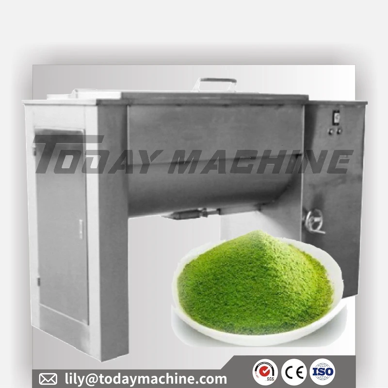 

Plastic Cement Screw Stirring Paddle Horizontal Ribbon Blender