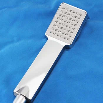 

Square Bathroom Single Function Handheld Shower Heads Hand Shower ABS Plating