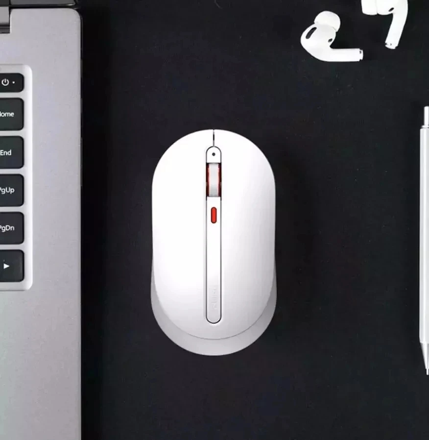 Xiaomi Youpin Miiw Mouse Mudo sem Fio Mouse Silencioso 800 1200 1600dpi Multi-velocidade Botão Mudo 2.4ghz Receptor sem Fio - Imagem 6