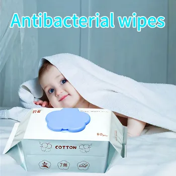 

baby wipes Antibacterial Wipes Gentle Free Extra Thick Durable Wet Wipes Hand Clean влажные салфетки Toallitas de desinfectes