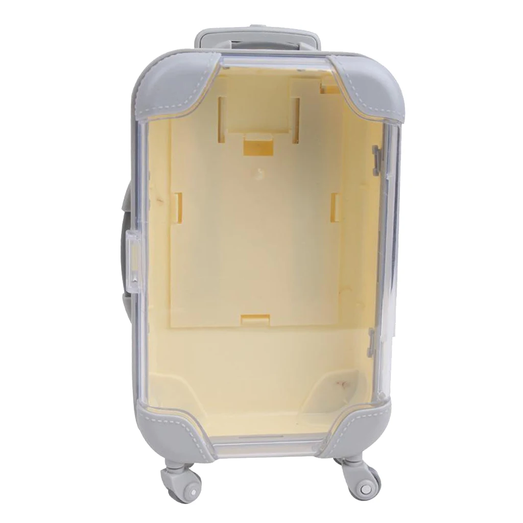 Doll Suitcase Toys Travel Dollhouse Luggage Simulation 3D Play House Game Trunk Interest Training Intelligence Development Toys