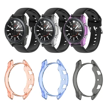 

1pc Case for Samsung Galaxy Watch 3 41mm 45mm Soft TPU Protective Shell Cover Protector Transparent Clear Bumper Smart Watch