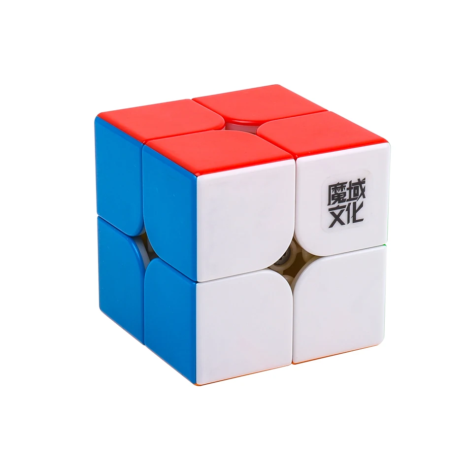 WR-Stickerless Moyu 2x2x2 куб WeiPo WR/WR M 2x2 Магнитный магический куб moyu 2x2 Магнитный скоростной куб Moyu Магнитный 2x2 cubo Magic - Цвет: WR-Stickerless