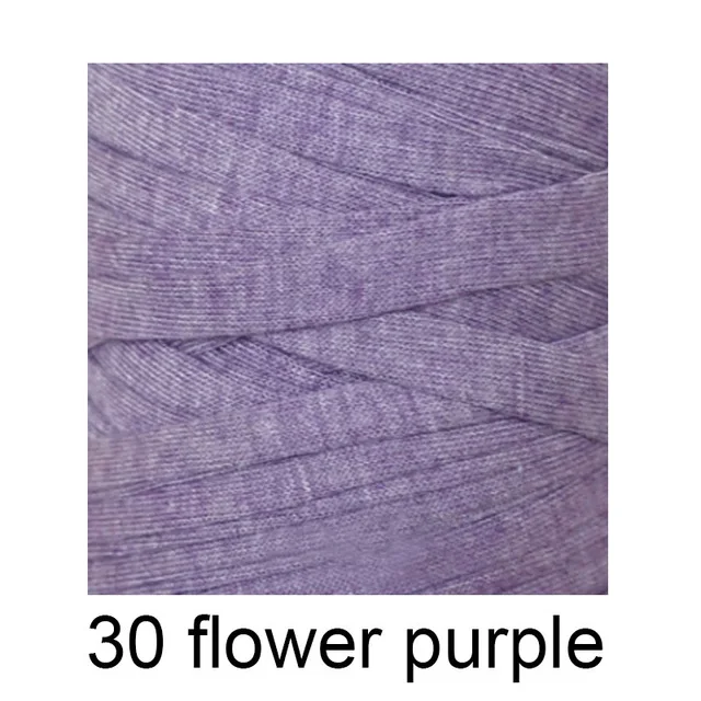 30 flower purple 45 210 г/шт. Необычные нити для ручного вязания плотная нить вязание крючком ткань из пряжи сумка ковер подушка хлопчатобумажная ткань - Цвет: 30 flower purple