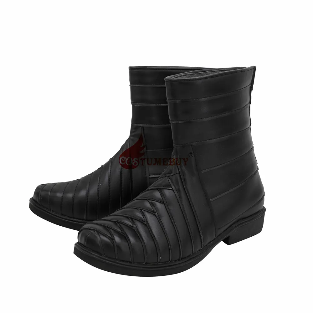 CostumeBuy/Обувь для костюмированной вечеринки «Игра престолов ночного короля»; ботинки белого вокера воина; L920