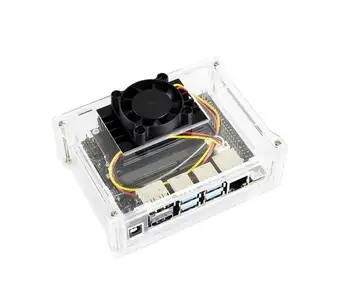 

AiSpark Acrylic Clear Case with Dedicated Cooling Fan for NVIDIA Jetson Nano Developer Kit