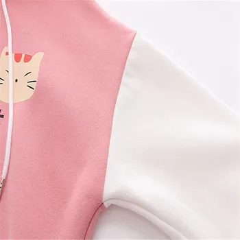 Kawaii Japanese Cats Hoodie 4