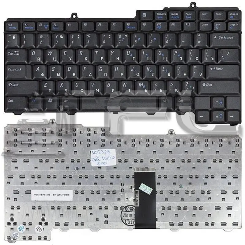 Клавиатура для ноутбука Dell Vostro 1000 Inspiron 6400 9400 1501 131l 640m D245 (черная) | Компьютеры и