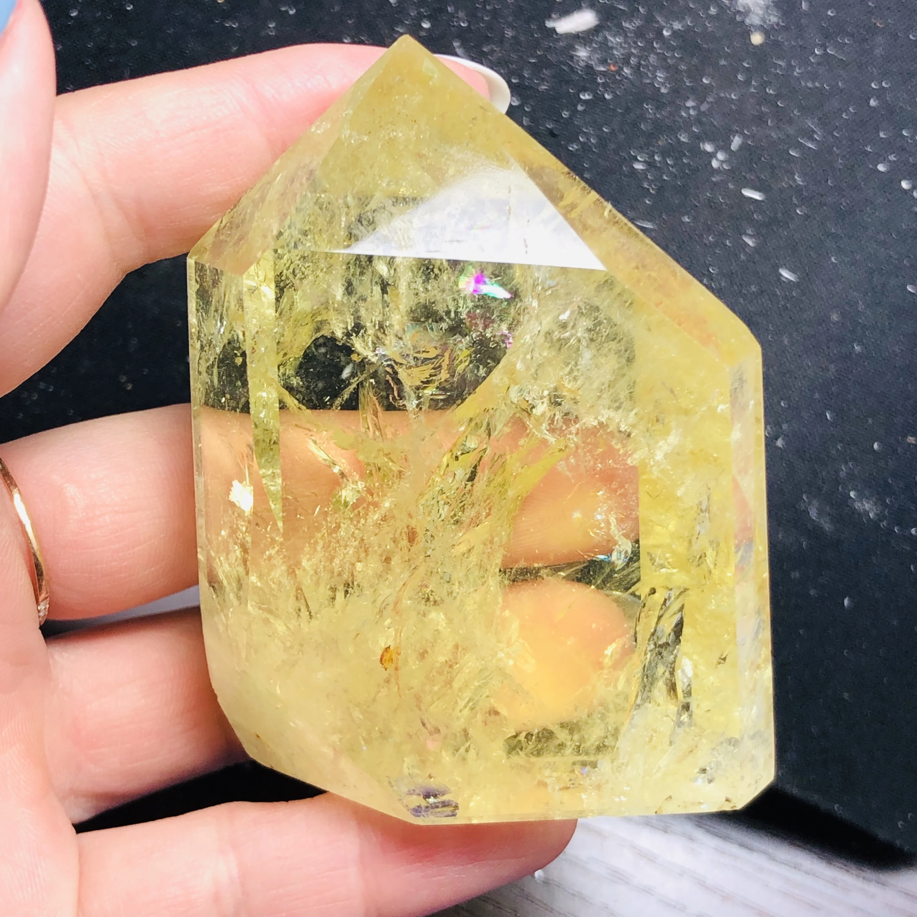 Natural Yellow Citrine Wand Crystal Quartz Sceptres Prism Points Healing Pillar Rock Stones And Mineral Gifts Home Decor Stones Aliexpress