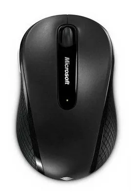 Беспроводная портативная Мышь microsoft 4000 с технологией Blueshin 2,4 ГГц 1000 dpi Bluetooth 4,0 настольный USB интерфейс Бесшумная мышь - Цвет: Black