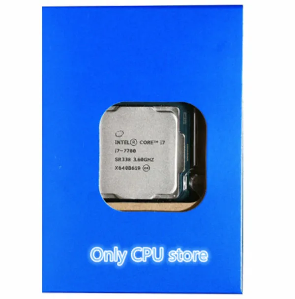 Процессор Intel Core 7 series процессор I7 7700 I7-7700 в штучной упаковке процессор LGA 1151-land FC-LGA 14 нанометров четырехъядерный процессор