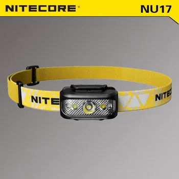 

Micro-USB Rechargeable Nitecore NU17 Triple Output Ultra Lightweight Beginner Headlamp Built-in Li-ion Battery