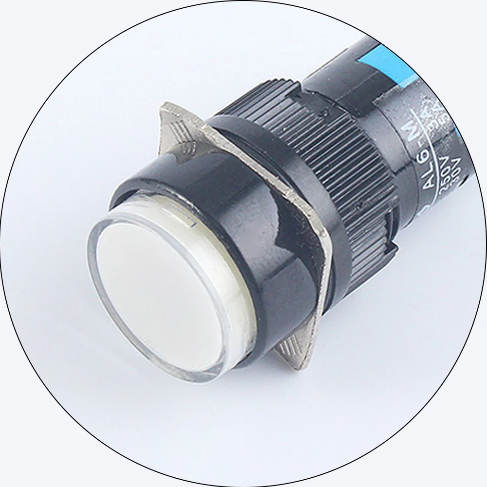 16MM 12V 24V 220V 1NO1NC/2NO2NC momentary no Latching/Locking lamp Illuminuted Maintained Push Button Switches with light/NO LED light switch with remote Wall Switches