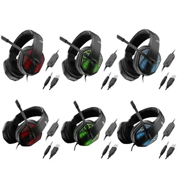 

7100 Professional Gaming Headphones 3.5mm Wired Jack Stereo Headset For PUBG PS4 Y1AE