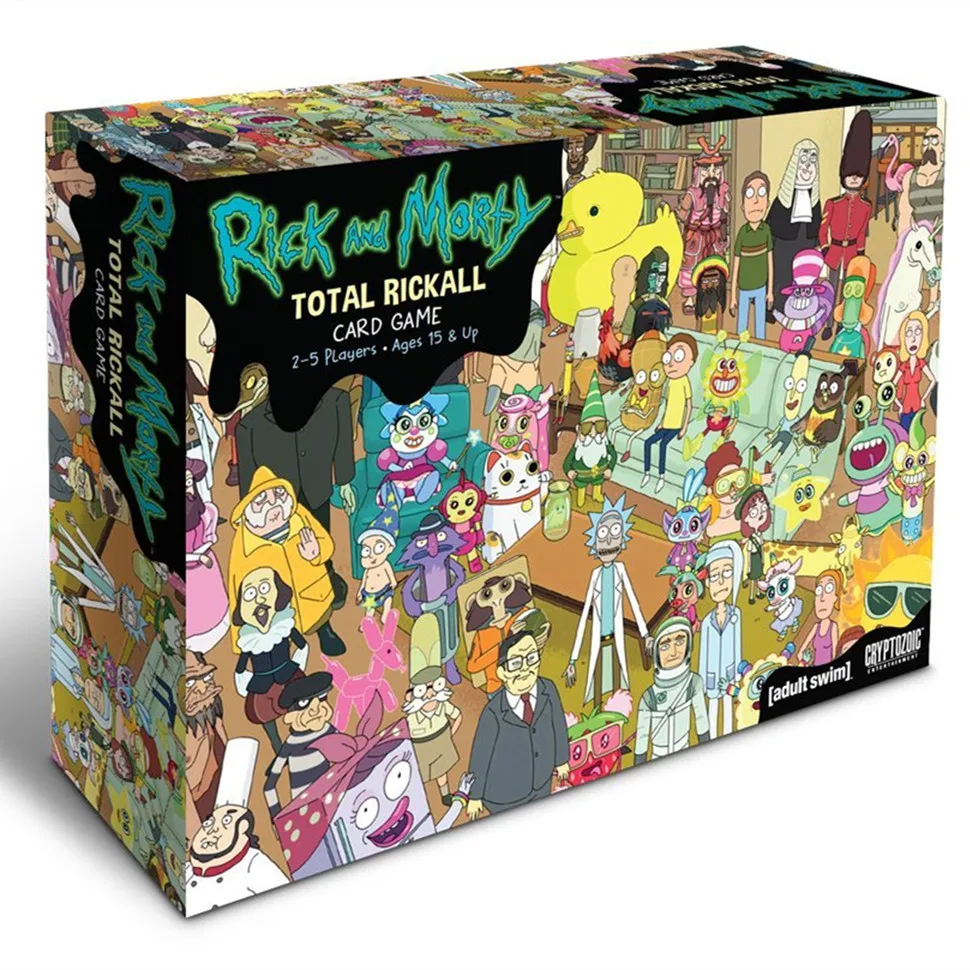 Rick and Morty Игра Полная риколл карточная игра коллекция карт Rick Y Morty Yuego игра семейная кооперативная Вечерние
