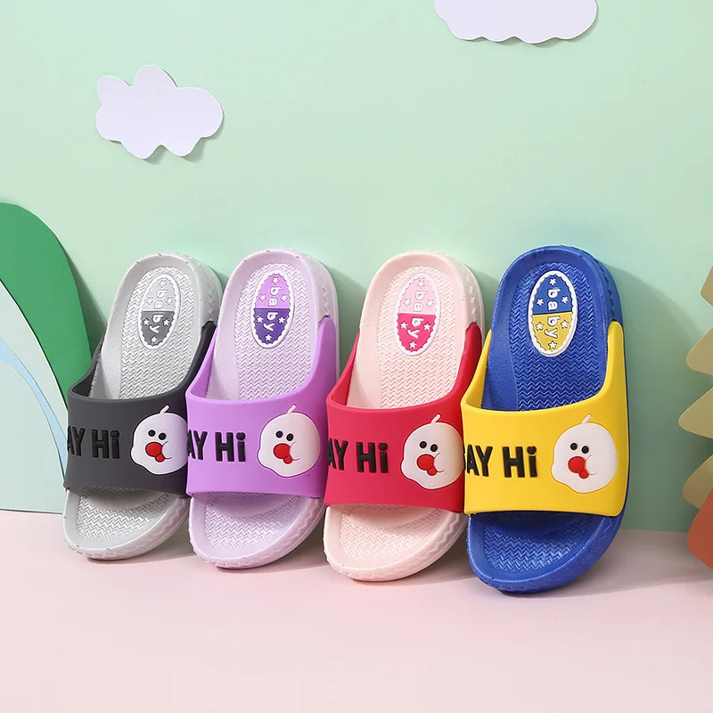 

2020 New Boy Girl Anti-slip Soft-Sole Beach Slipper Cartoon Cute Slipper Summer Outdoor Flip Flop Sandals Wholesale