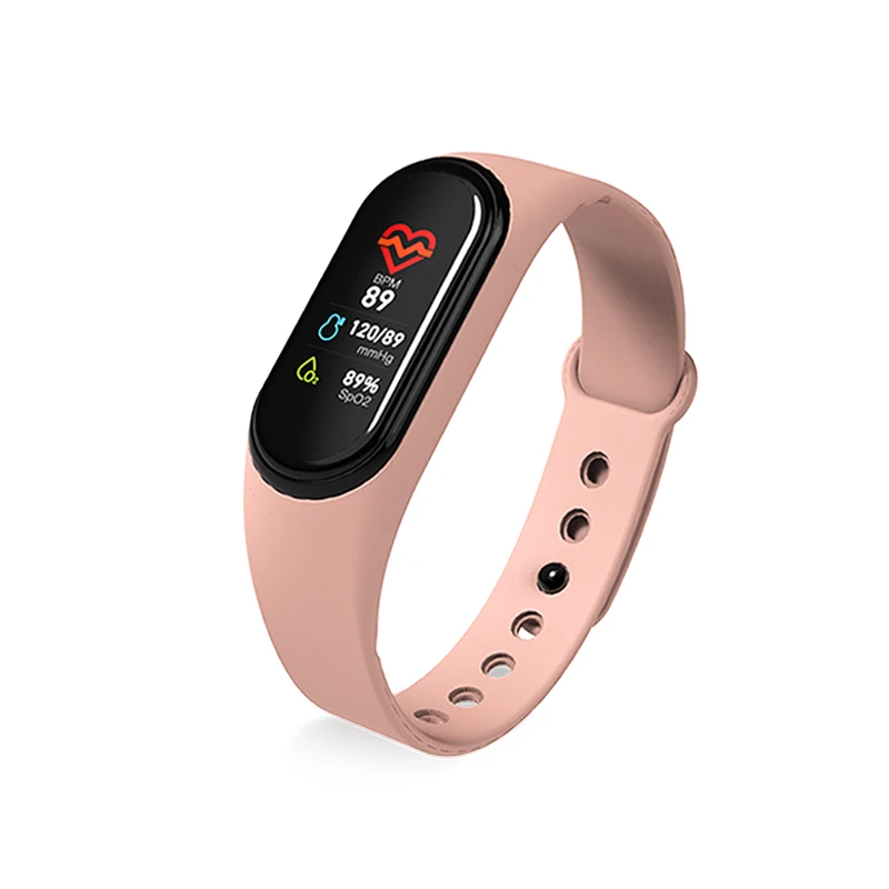 M4A Fitness bracelet M4A смарт-браслет, пульсометр, Heakth rate, шагомер, спортивный браслет PK M3, фитнес-браслет - Цвет: M4A Fitness bracelet