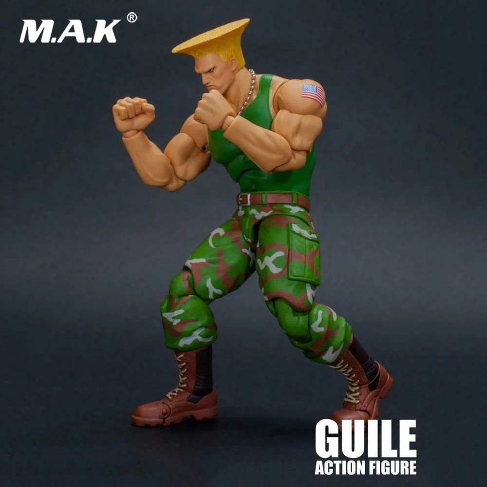 1/12 весы игрушки от Storm Fighter 2 SF GUILE General argat Аниме Фигурка Модель Коллекция для фанатов подарки