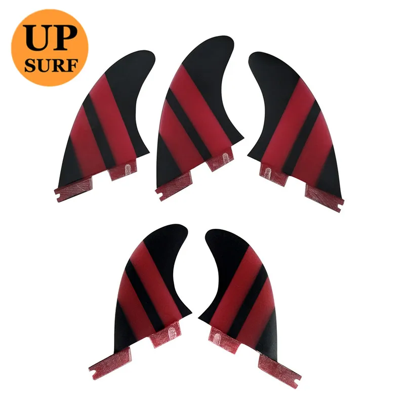 

FCS2 Fins GL/G3 Tri-quad fins 5 fins Surfboard Fin Fibreglass Fins FCS2 Quilhas Fins Upsurf