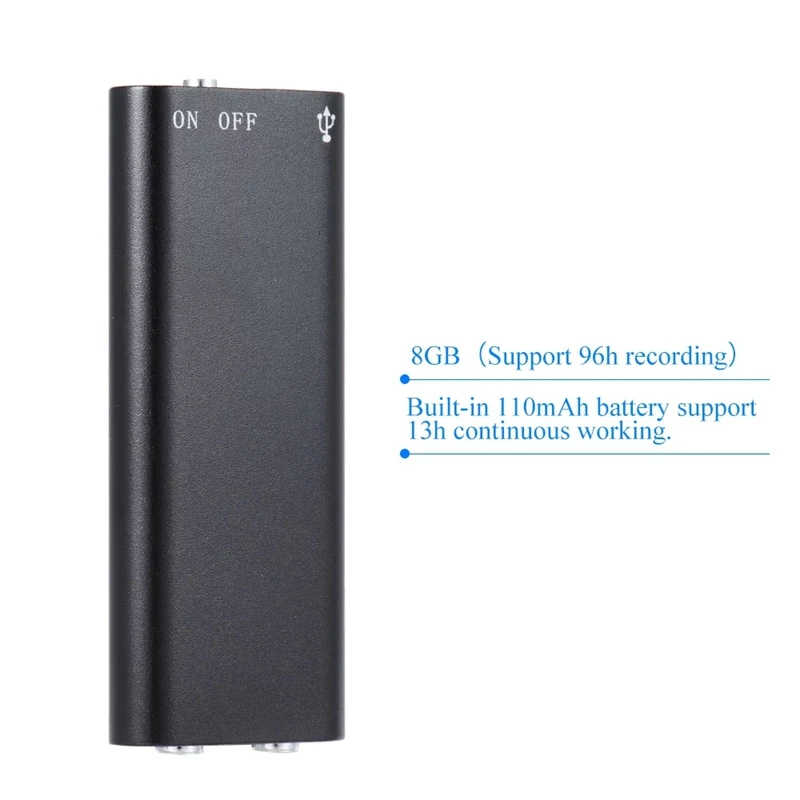 Sk-892 мини 8 ГБ Usb цифровой Аудио Диктофон Mp3 музыкальный плеер