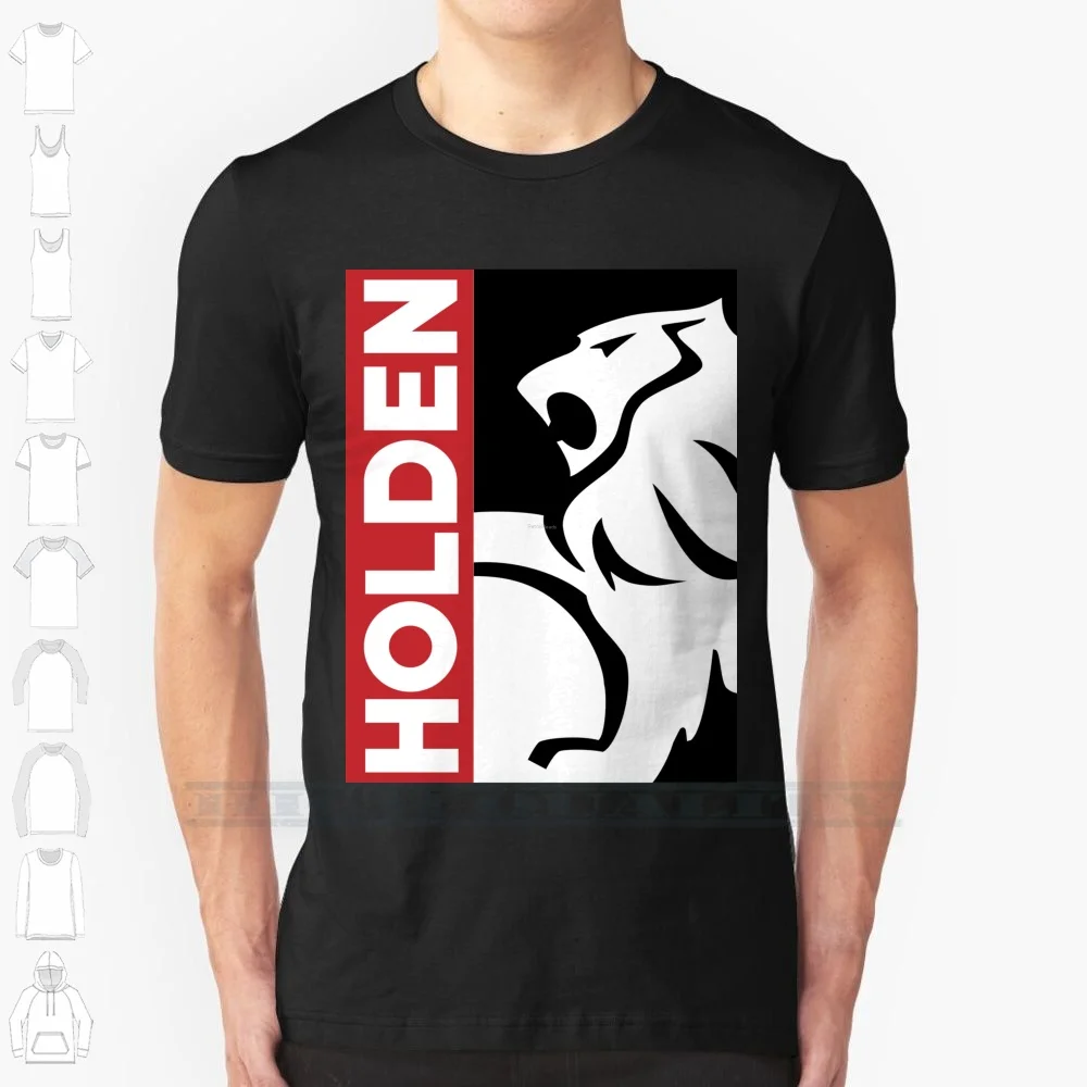 Футболка Holden с принтом для мужчин и женщин крутая хлопковая рубашка