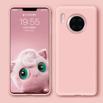 Sand powder Силиконовый чехол для телефона huawei mate 30/mate 30 Pro mate 30 PRO mate 30PRO Мягкий противоударный чехол для телефона - Цвет: Sand powder