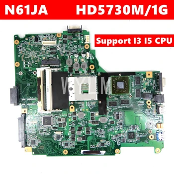 

N61JA HD5730M/1G Support I3 I5 CPU Mainboard REV2.0 For ASUS N61J N61JA Laptop motherboard N61JA Motherboard Test OK