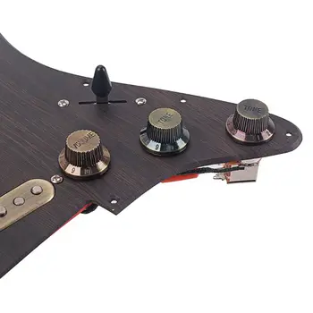 

Prewired Pickguard Plate SSS Pickup with Back Cover Set for Electric Guitar