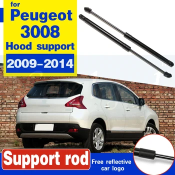 

For Peugeot 3008 2009-2014 rear door trunk hydraulic support lifting rod strut spring shock bars support