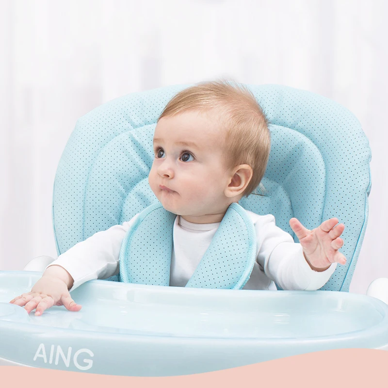 High-Feeding Chair Multi-Function Collapsible Breathable PP Material Children's Dinner Table Seat 0-4 Years Old Children