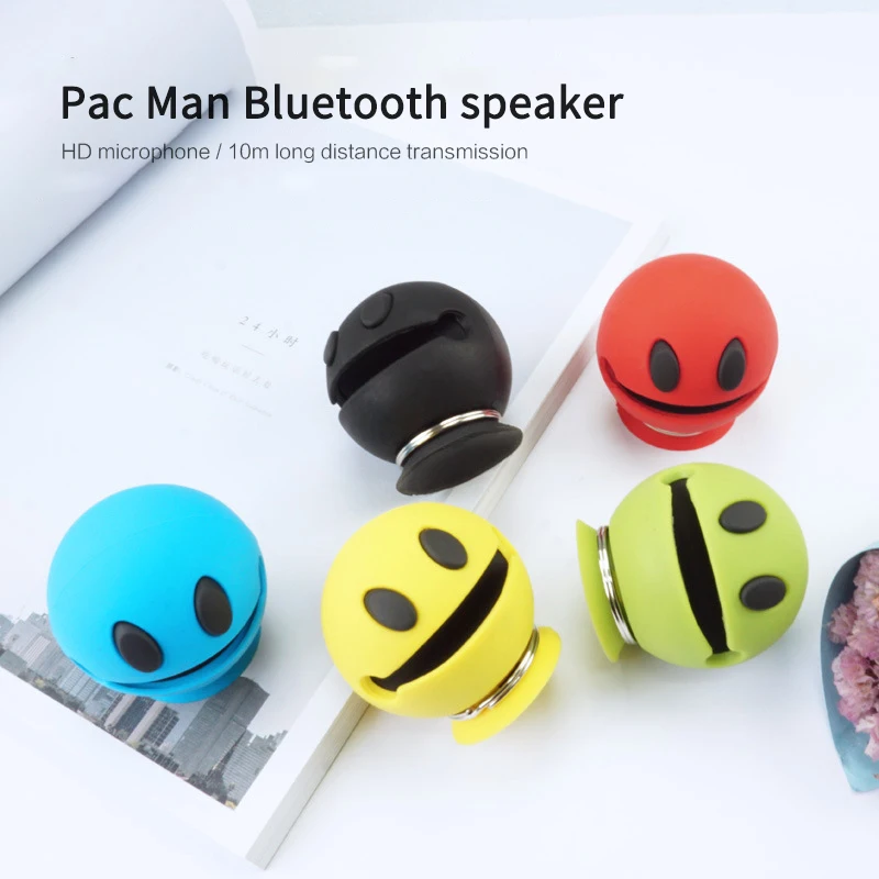 Динамик портативный Bluetooth динамик Модный милый мини Mp3 s-плеер уличный