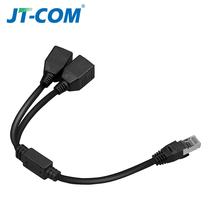 Соединительный кабель Ethernet RJ45 LAN Y образный адаптер сетевой разветвитель Cat5