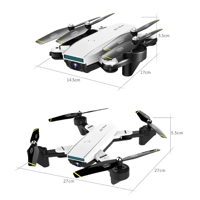 SG700-D Мини WiFi FPV RC Дрон 720 P/1080 P HD широкоугольная камера складная рука RC Квадрокоптер вертолет