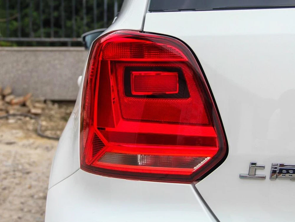 Для Volkswagen VW Polo автомобильный светильник в сборе задний светильник Поворотная сигнальная Тормозная Предупреждение ющий бампер светильник