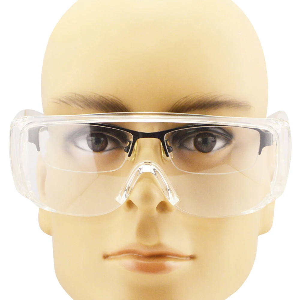

High Impact Safety Glasses Polished Goggles Eye Protective Equipment Eyewear Protection For Construction Chemistry Class