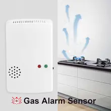 

HOT SALES!!! Home Security 85dB Wall Mounted Natural Gas Leak Detector Tester Alarm Sensor US Plug Gas Leak Detector Tools