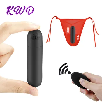 Wireless Remote Control Bullet Vibrators Sex Toy for Woman 10 Modes Underwear Vibrator G-spot Clitoris Stimulator 1
