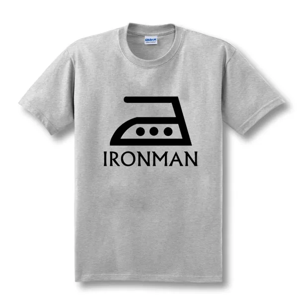 Новинка, Триатлон Ironman World, забавная футболка с супергероями, мужская мода, индивидуальный рисунок, хлопок, Мужская футболка «сделай сам», повседневные футболки