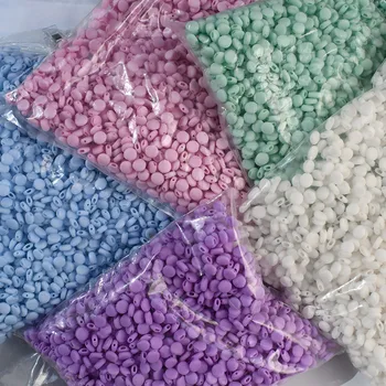 

1000pc Cord Lock Flat Spiral Adjustable Rope Stopper Mask Elastic Band Cap Mask Ear Sewing Button