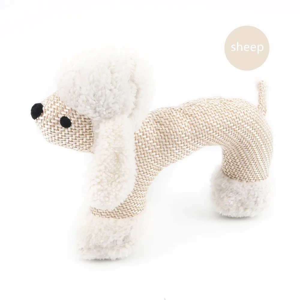 sheep Игрушки для домашних животных износостойкие устойчивые к укусам игрушки для домашних животных плюшевые подходящие для всех игрушек для собак товары для домашних животных - Цвет: sheep
