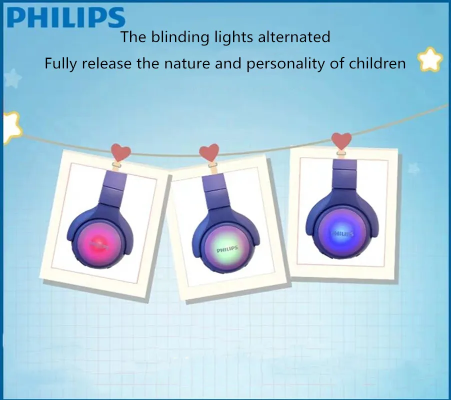 Новая беспроводная bluetooth-гарнитура Philips KH402 для детей, обучающий подарок для мальчиков и девочек