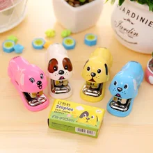 Милый Kawaii 24/6 Aihao животное собака степлер офисные аксессуары