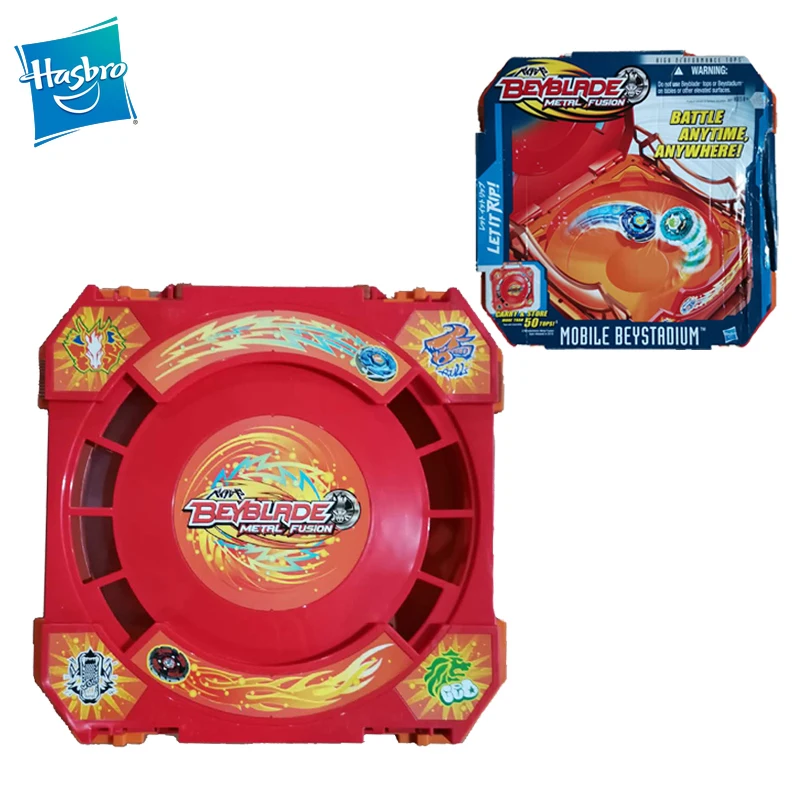 

Genuine Hasbro Beyblade Metal Fusion Battle Anytime Anywhere Plate Spinning Tops Toy Collections Out of Print Boy Gift