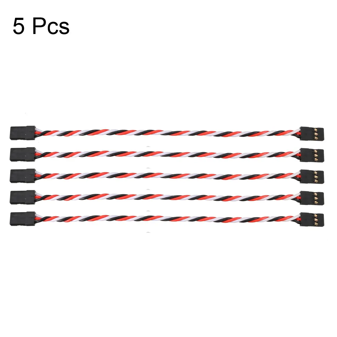Uxcell 1/5/10 шт Удлинительный кабель провод 3-контактный серво 13-33,5 см 22AWG м объектив Canon M/M F RC Futaba JR анти-обратного 30/60 жилы провода